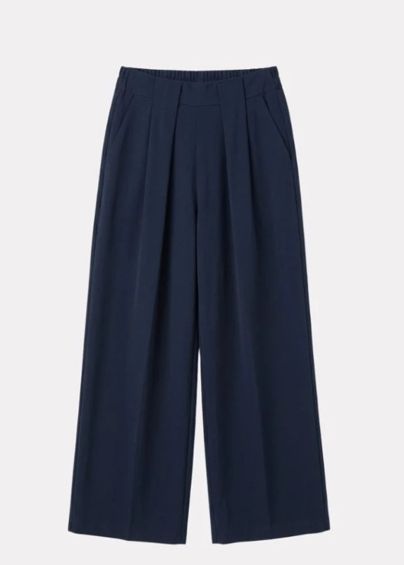 Black rose Broek met plooien