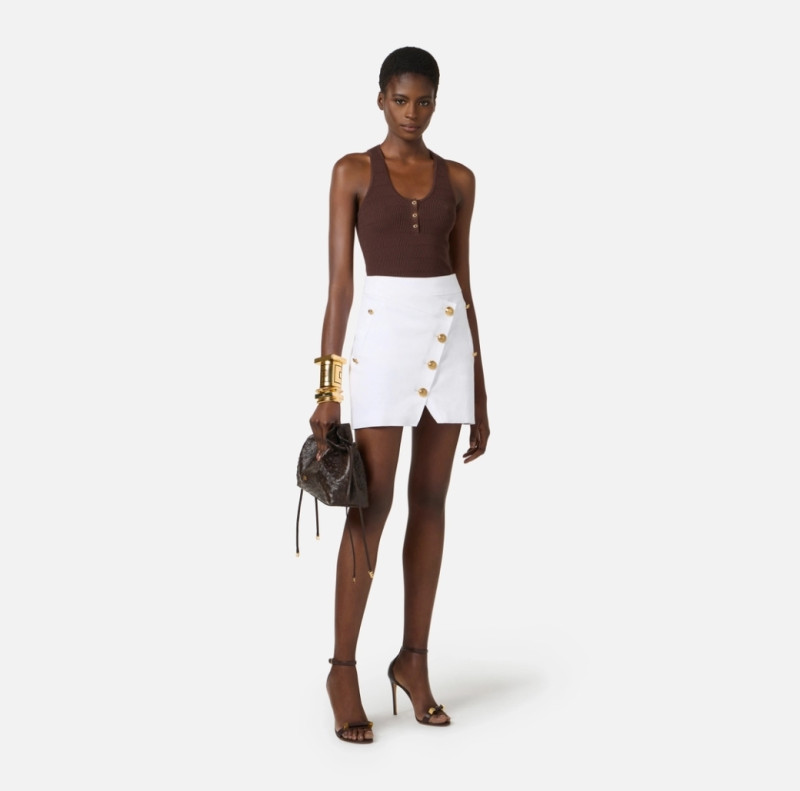 Elisabetta franchi Rok knopen