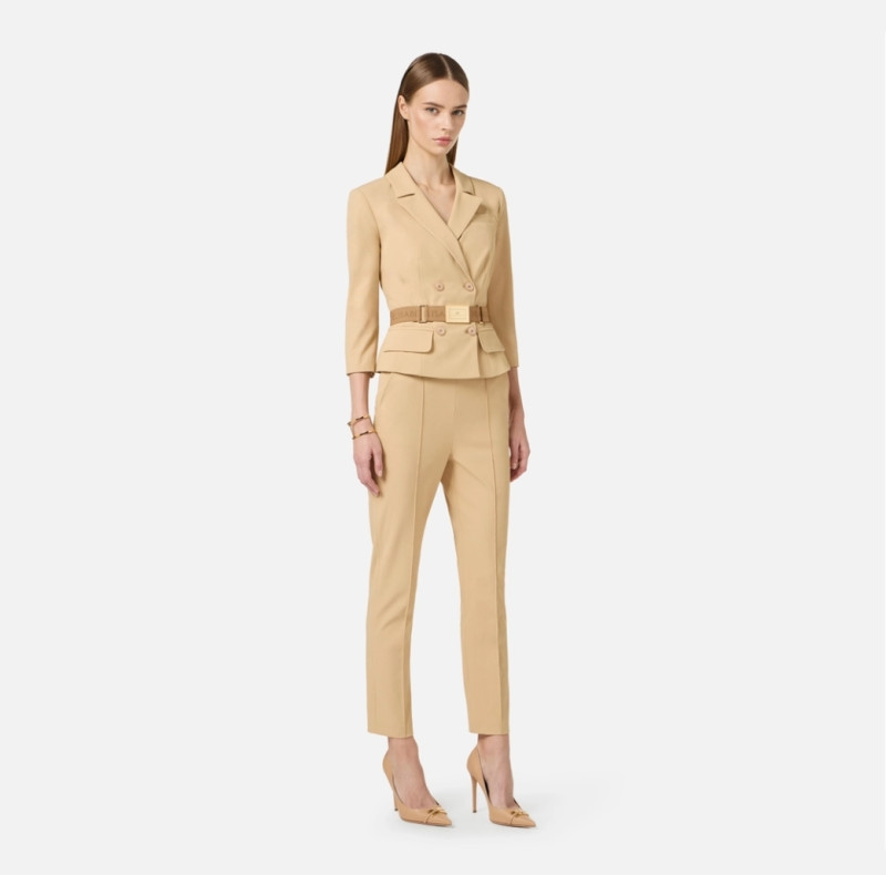 Elisabetta franchi Blazer kort + riem