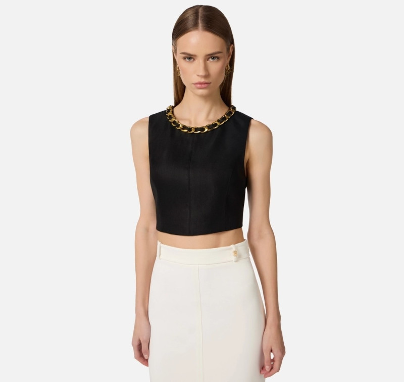 Elisabetta franchi Top + ketting