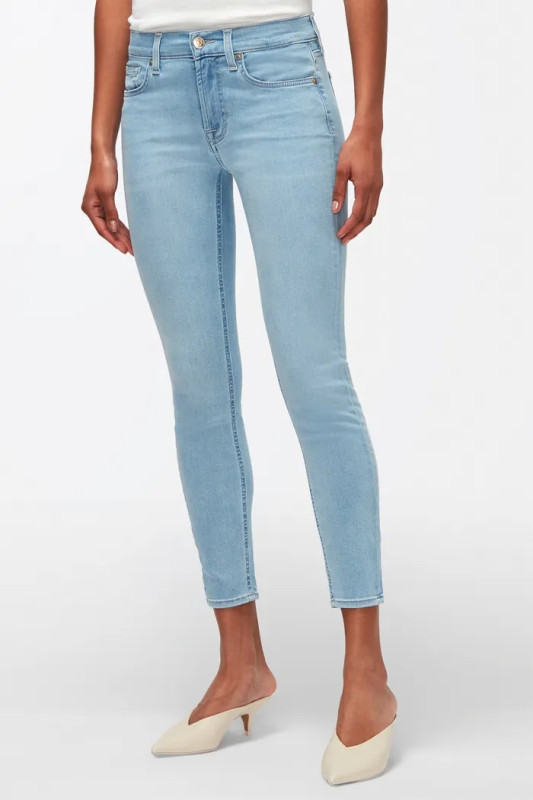 For all mankind Jeans ankle skinny bair