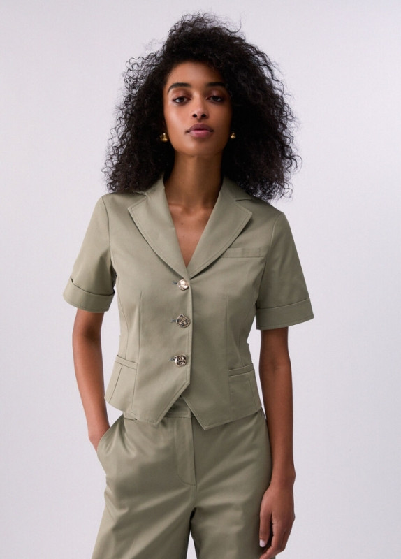 Liu jo hoofdcollectie Vest kort km