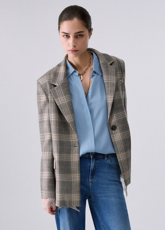 Liu jo hoofdcollectie Blazer geruit