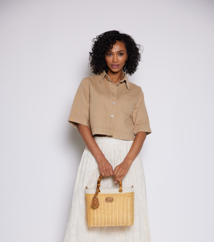 Liu jo jeans blue denim one Jeansvest km