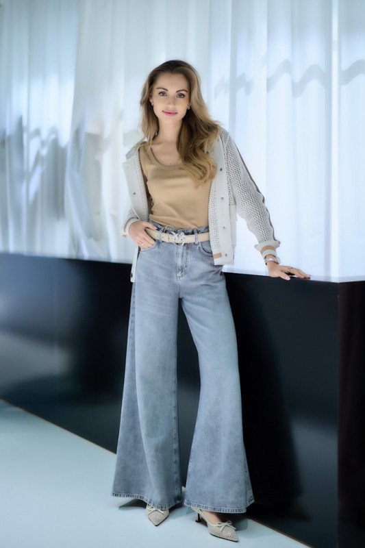 Liu jo jeans blue denim one Jeans superflare hw