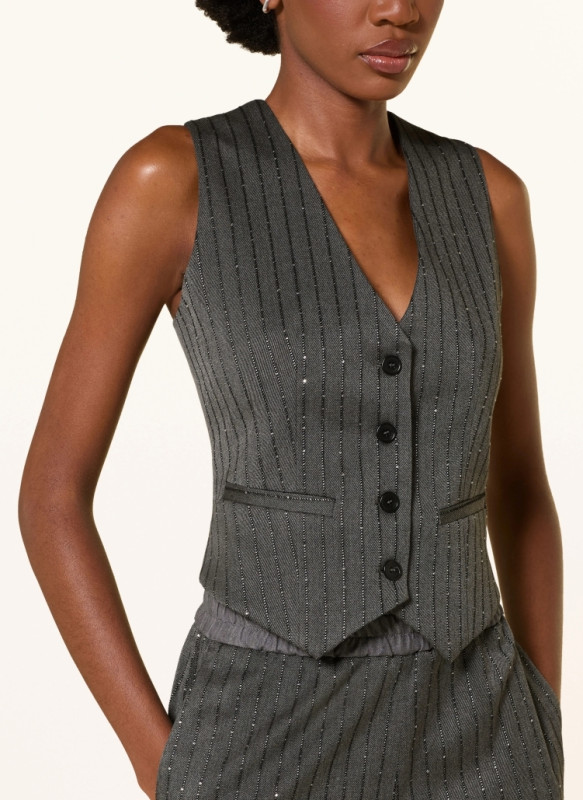 Liu jo jeans blue denim one Gilet/jacket