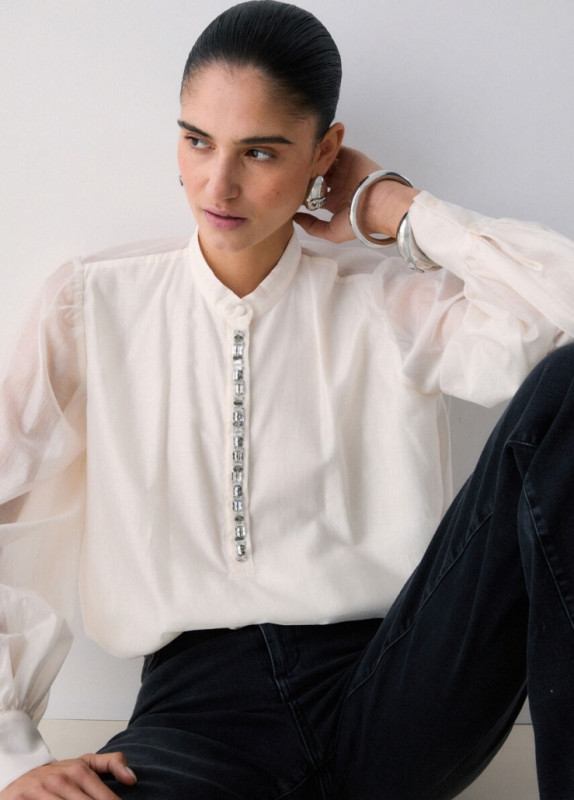 Liu jo jeans white label two Bloes lm strass