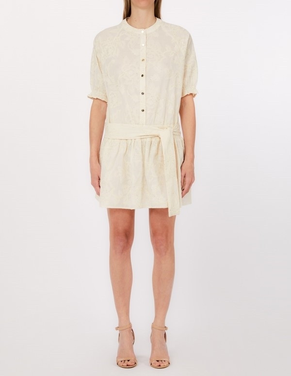 Liu jo jeans white label two Kleed km broderie