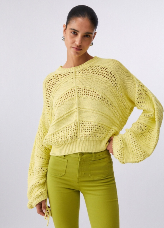 Liu jo jeans white label two Pull gehaakt