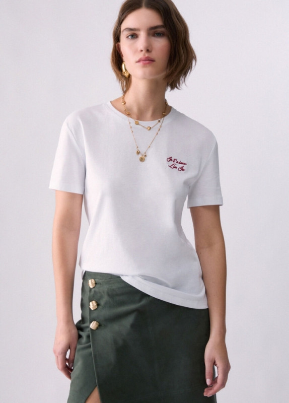 Liu jo jeans white label two T-shirt print