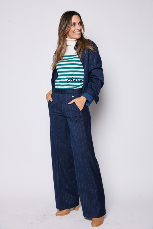 Liu jo jeans white label two Pull stripes