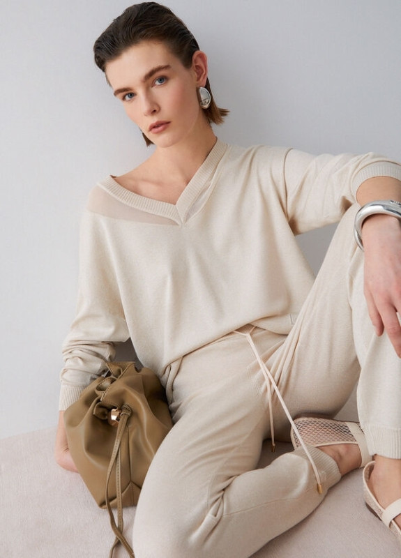 Liujo sport Pull v-hals lm