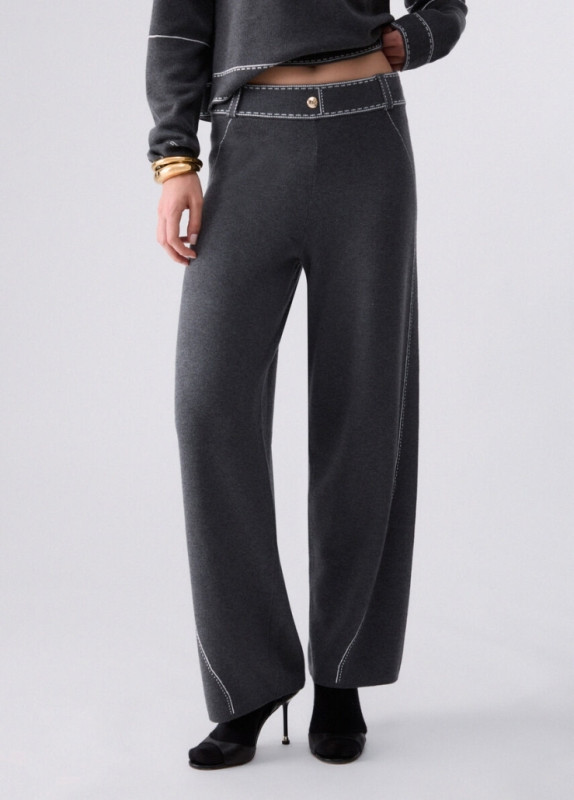 Liujo sport Broek met stikking