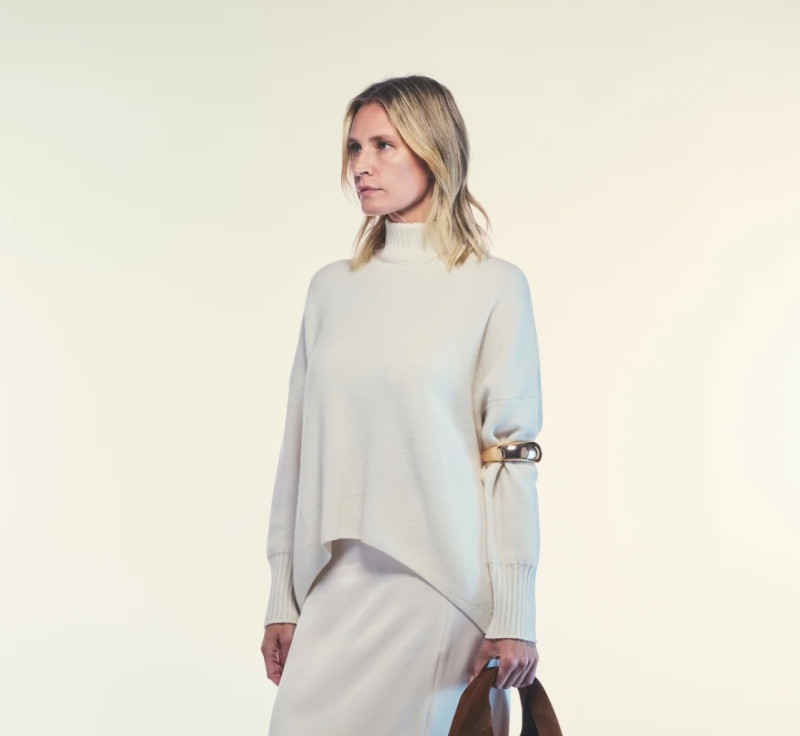 Liviana conti Pull opstaande kraag