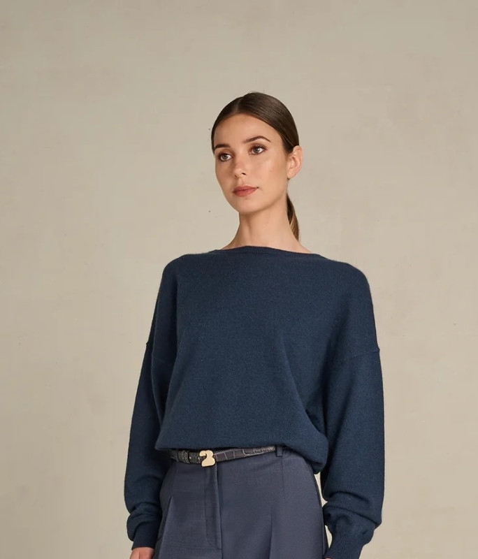 March23 Pull ronde hals