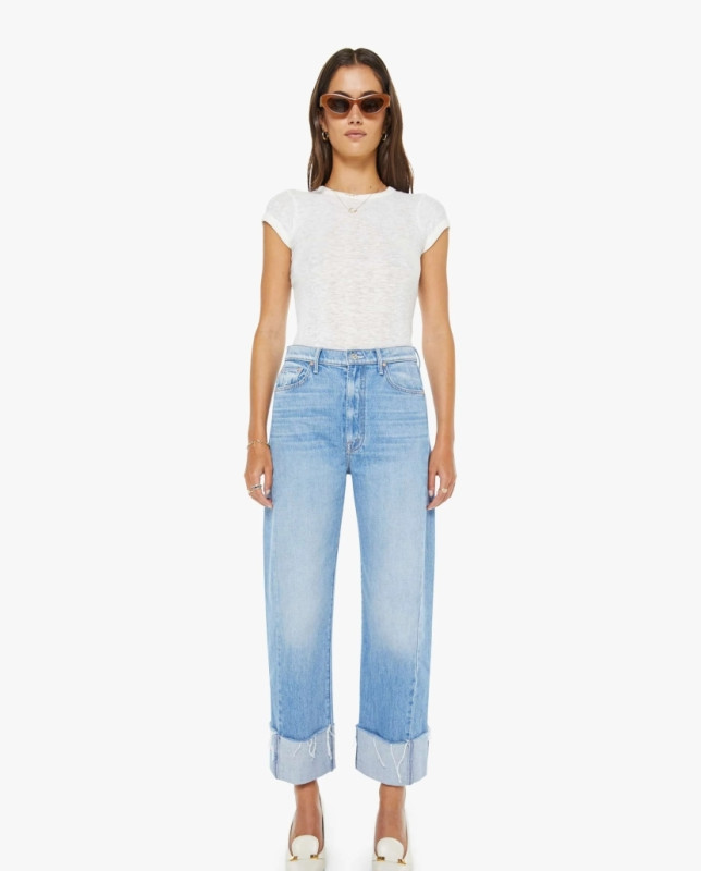 Mother women Jeans the half-pipe ankle