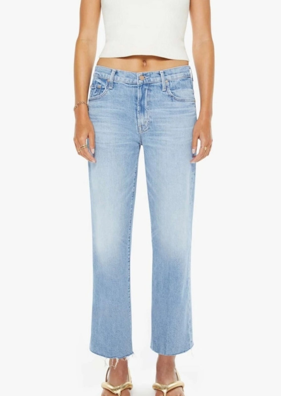 Mother women Jeans mid rise rambler ankle