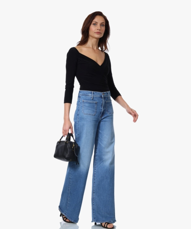 Mother women Jeans the patch pocket