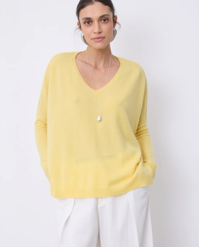 Not shy Pull cashmere v-hals