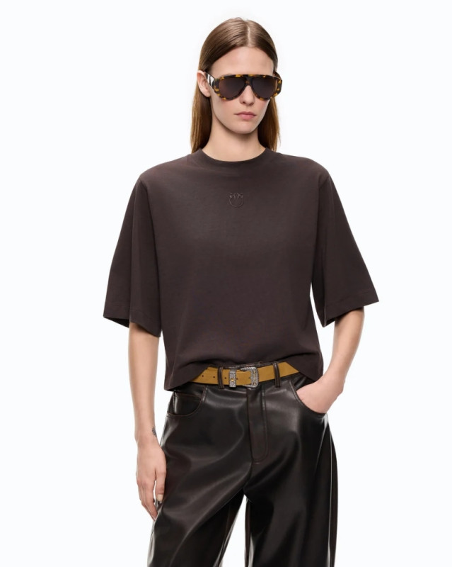 Pinko T-shirt jersey logo