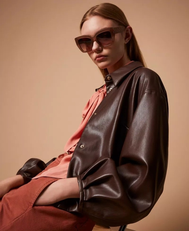 Twinset Vest ecoleder