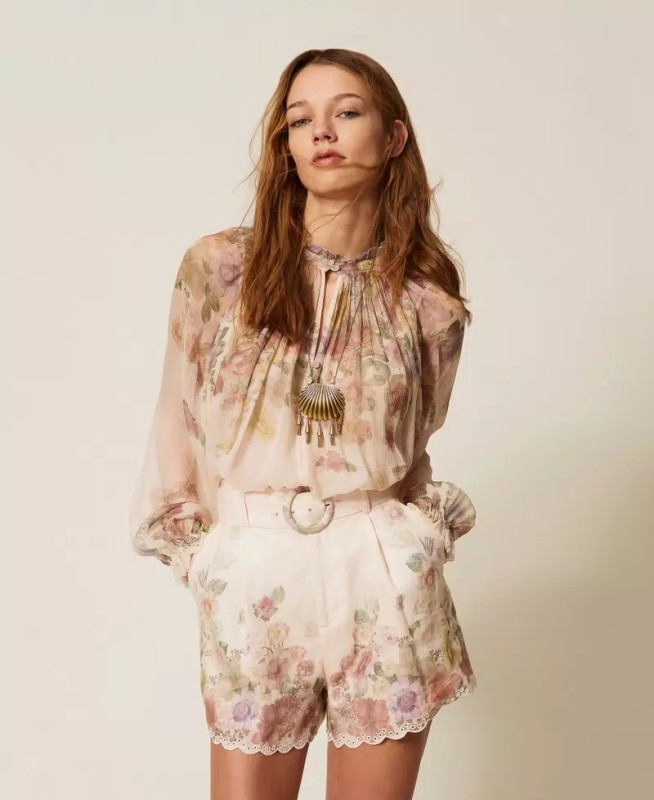 Twinset Bloes flowerprint