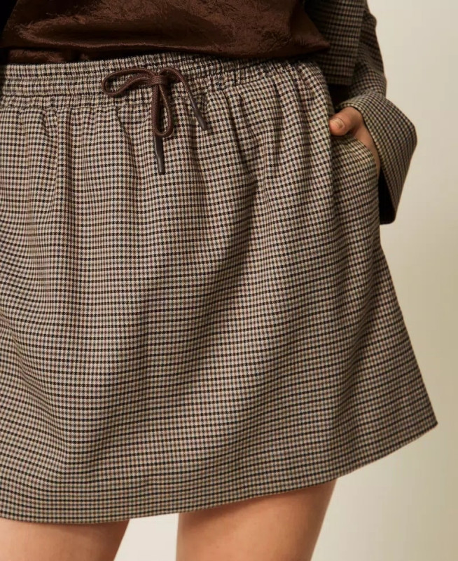 Twinset Rok pied de poule